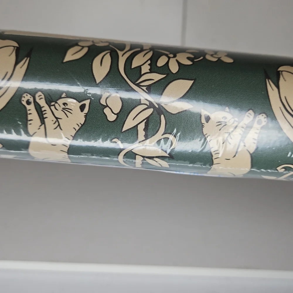 Timeet Green Floral WallpaperPeel & Stick Wallpaper Cute 16.14'x393.7